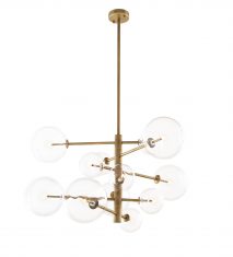 Hengende lampe Eichholtz Argento Brass S