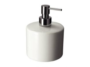 Soap dispenser Bianco Round Lineabeta 10x13cm