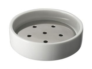 Round Soap Dish Lineabeta Bianco Round 11x3cm