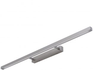 Moderne wandlamp Line Inox 115x10x4 cm