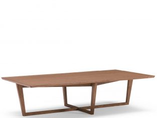 Table basse rectangulaire City Pacini & Cappellini, 120x65x30cm