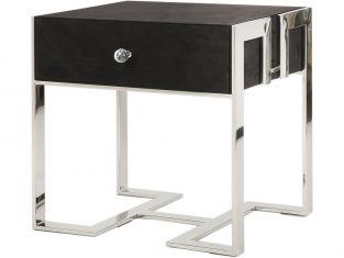 Table de chevet avec un tiroir Monsieur 52x40x50cm