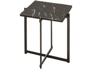 Black Pacini & Cappellini side table 50x50x53cm