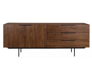 Komoda Travess Walnut 180x45x70,5cm