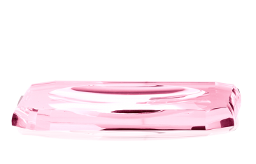Tacka łazienkowa Kristall Pink Decor Walther 23x13x2,5cm