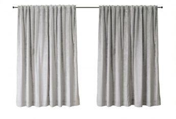 Velvet curtains St. Moritz 280x270cm, set of 2