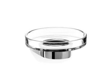 Round Crystal Soap Dish Wall Decor Walther Century Wall Chrome Crystal Cl 11x4cm