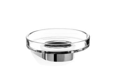 Porte Savon Rond Cristal Wall Decor Walther Century Wall Chrome Cristal Cl 11x4cm