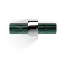 Decor Walther Century Chrome Marble Green Towel Hanger 10 × 8,5x4cm