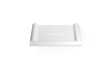 Wall soap dish White Matt Mikado Decor Walther 12 × 8,5 × 1,2 cm