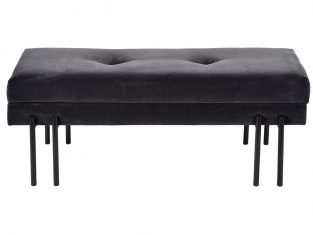 Banc matelassé BBHome Felice 100x40x43cm