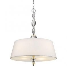 Ripplamp Cancun Silver / White 4L 60 × 57,5 ​​cm Cosmo Light