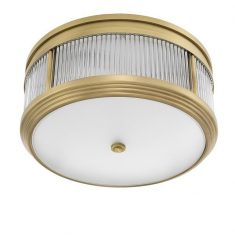 Plafon sufitowy Eichholtz Rousseau Antique Brass 40,5×18,5cm