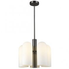 Lampe suspendue Seoul Noir 5L 42x34cm Cosmo Light