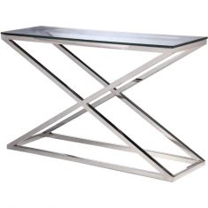 Glass console New Yorker 130x40x80cm Cosmo Light
