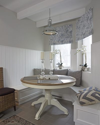 Aranżacja wnętrza w stylu Hamptons - projekt BBHome Aranżacja wnętrza w stylu Hamptons - projekt BBHome