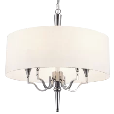 Hanglamp Washington Zilver 60 × 58 cm Cosmo Light