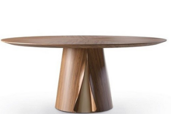 Ronde tafel Pacini & Cappellini Schelp 140x75 cm