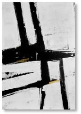Abstract painting BWG I 110x160cm