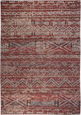 Punainen kilim-matto – FEZ RED 9115 Louis De Poortere