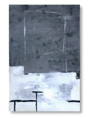 Obraz abstrakcyjny SHADES OF GRAY 120x180cm