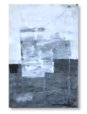 Abstraktes Gemälde DIPTIQUE R / II 120x180cm