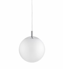 Lampa wisząca Alur S Chrom/White Kaspa 25x188cm