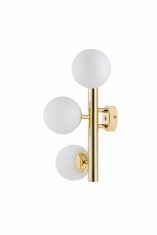 Wall lamp Cumulus Gold / White Kaspa