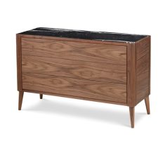 Chest of drawers with stone 7005 AMARANTH Ziemann 120x45x75cm