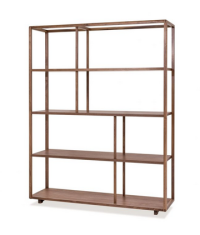 Open bookcase Amaranth 7102 Ziemann 150x45x190cm