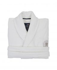 Szlafrok unisex White Hotel Velour Robe Lexington bbhome