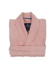 Pink Hotel Velour Robe Lexington hommikumantel