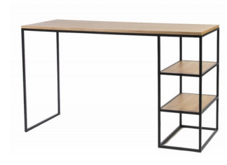 Bondi industrial desk 135x50x80cm