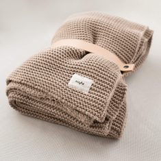 Cozy Beige καρό MOYHA 130x180m