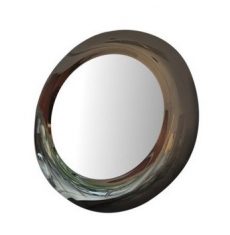 Decorative mirror Oceano Silver Bronze 95cm