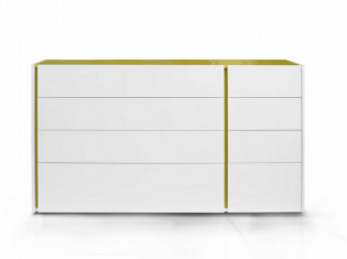 Chest of drawers Paola Rosanero 40x160x90cm