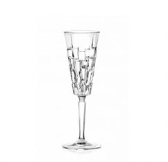 Metropolitan crystal champagne glasses 190 ml, set of 6 pcs