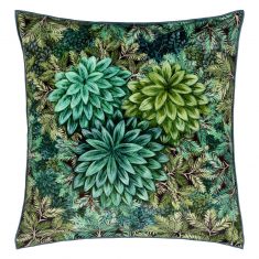 Poduszka dekoracyjna Madhya Azure Velvet Designers Guild 55x55cm