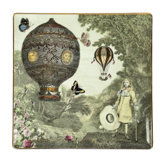 Decorative plate The Little Prince and Rose La Volta De Nakomiady 25,5 cm