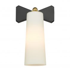 Applique murale Bow Noir Cosmo Light