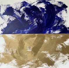 Obraz abstrakcyjny TWO DREAMS 108x108cm