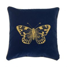 Poduszka Insectarium Butterfly Blue Sky N°3 Maja Laptos Studio 45x45cm