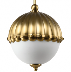 Lampa wisząca Pralines Gold/White Cosmo Light Ø23cm