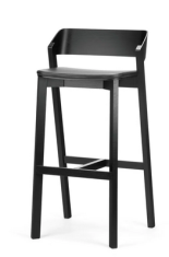 Stool with upholstered seat Merano Ton 49x48x82,4 / 99,4cm