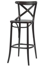 Krzesło barowe gładkie 150 Ton 45×47,5×109,5cm