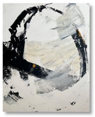 THE NEST abstract painting 100x120cm