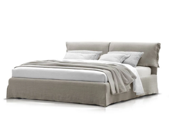 Επενδυμένο κρεβάτι Plump Rosanero
