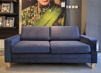 Sofa z funkcją spania Tokyo Nordic Line 184x93x82cm