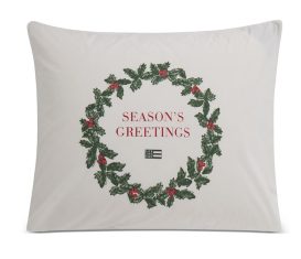 Наволочка Holiday Printed Organic Cotton Lexington 50x70см