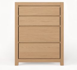 Oak Solid Selfia chest of drawers 89x50x115cm